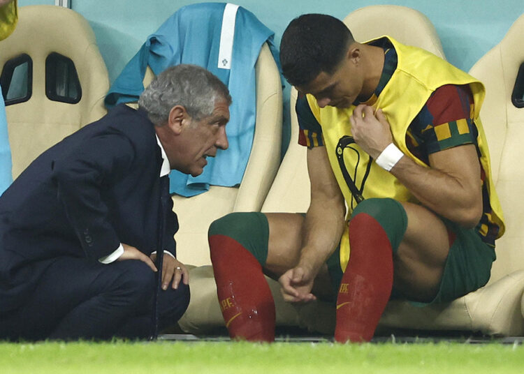 El entrenador de Portugal reveló qué le dijo a Cristiano Ronaldo sobre su suplencia contra Suiza