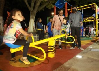 La DOM entrega moderno parque municipal a habitantes de El Refugio, en Ahuachapán