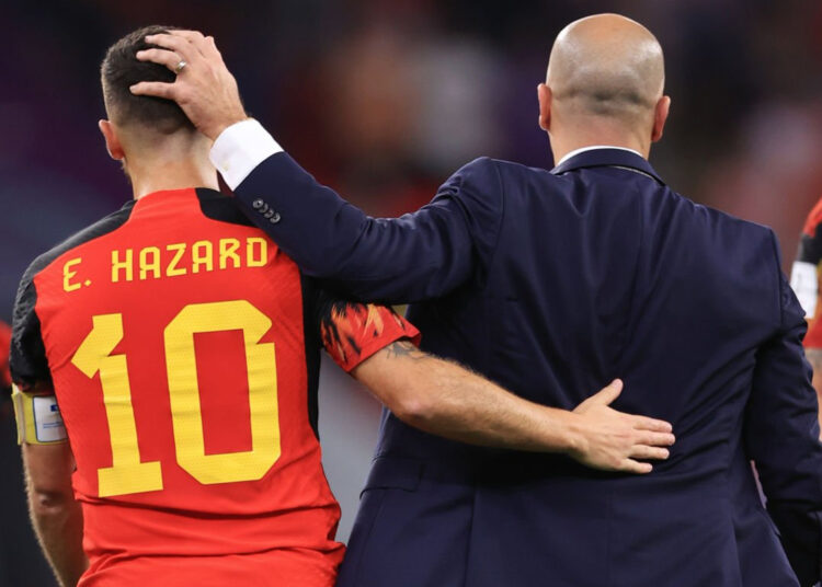 Eden Hazard anunció su retiro de la selección de Bélgica