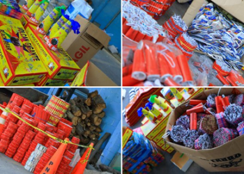 PNC incauta más de 50,000 productos pirotécnicos prohibidos en San Salvador