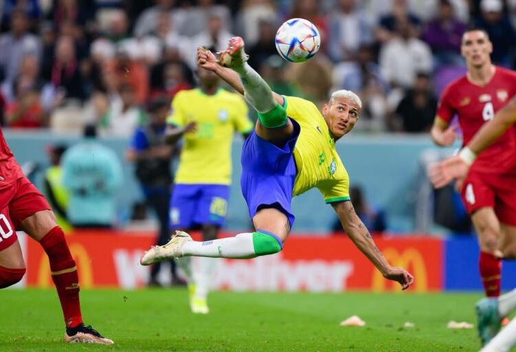 Richarlison se quedó con el mejor gol del Mundial Qatar 2022