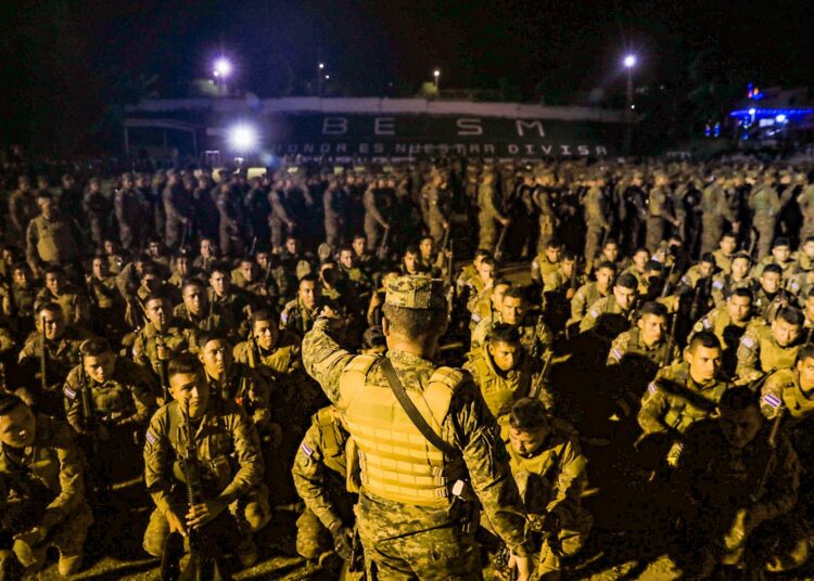 Inicia Fase 5 del Plan Control Territorial con despliegue de 8,500 soldados y 1,500 agentes en Soyapango