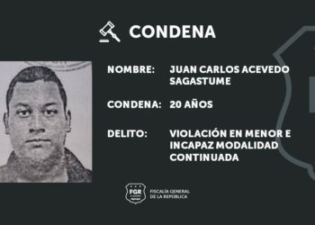 Condenado a 20 años de cárcel por violar en reiteradas ocasiones a menor