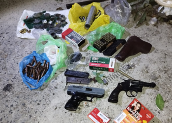 Encuentran armamento y municiones en Las Margaritas, Soyapango 