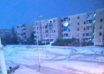 Egipto registra nevadas y granizadas