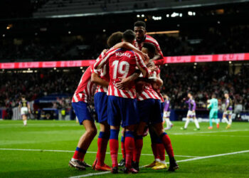 Triunfo para Atlético de Madrid tras golear 3-0 a Real Valladolid