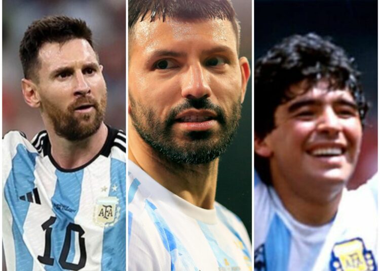 Messi, Maradona y el Kun se metieron en el libro Guinness 2023