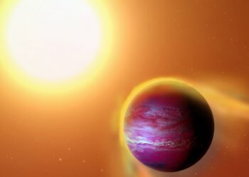 Descubren un ‘Júpiter caliente’ de 1.950 millones de años a unos 528 años luz de la Tierra