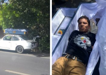 Capturan a pandillero que intentaba huir a Guatemala escondido en un ataúd