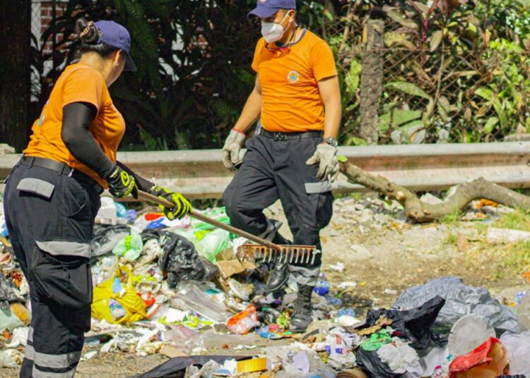 Autoridades recolectan por séptimo día consecutivo basura en Soyapango
