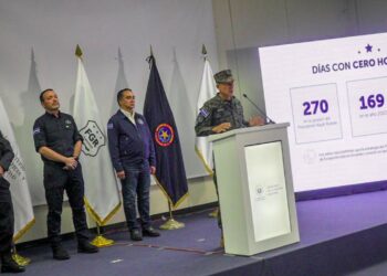 Seguridad destaca reducción en la tasa de homicidios de 18 a 7.8