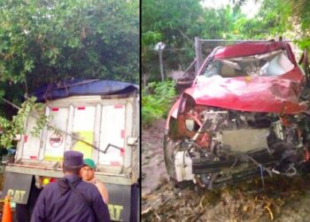 Grave accidente de tránsito sobre carretera al Puerto de La Libertad deja un muerto