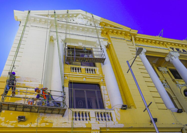 El Teatro Nacional de San Salvador volverá a lucir los colores originales, así como otros edificios históricos