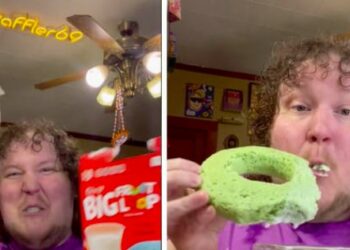 Muere el ‘tiktoker’ Waffler69, conocido por probar todo tipo de comida, tras retarse a comer un cereal gigante con leche