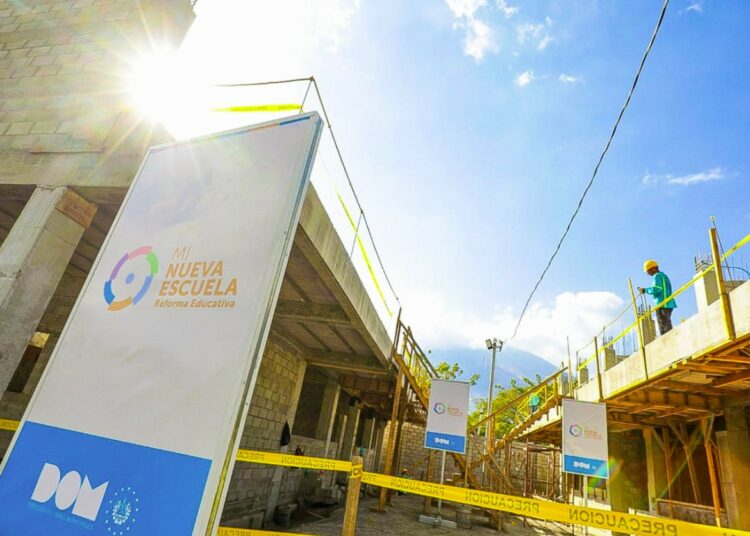 DOM avanza construcción del centro escolar caserío El Ciprés, San Miguel,