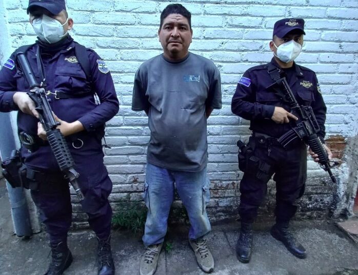 PNC captura a sujeto responsable de homicidio en Lolotique, San Miguel