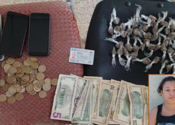 FAES detuvo a mujer que vendía droga en Ciudad Barrios, San Miguel