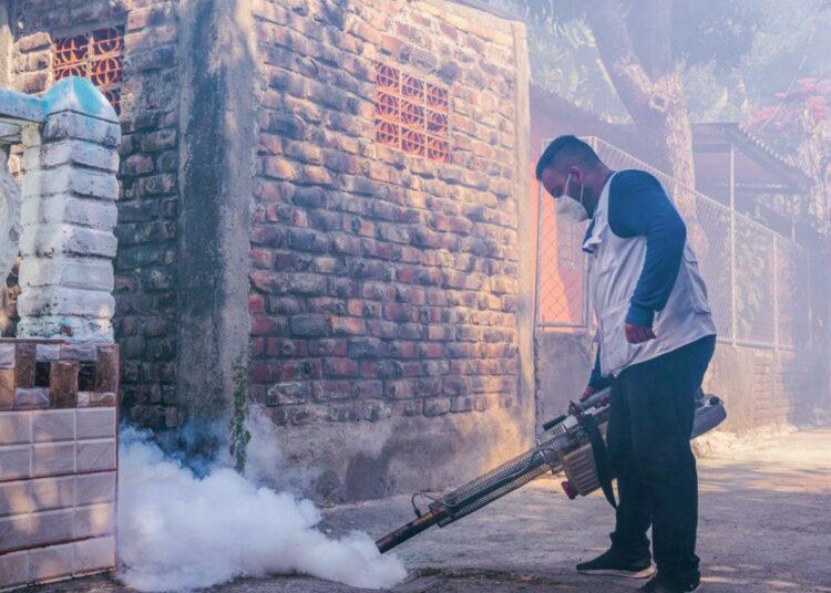 MINSAL desarrolla jornada de fumigación en comunidad La Granjita a fin de prevenir el dengue