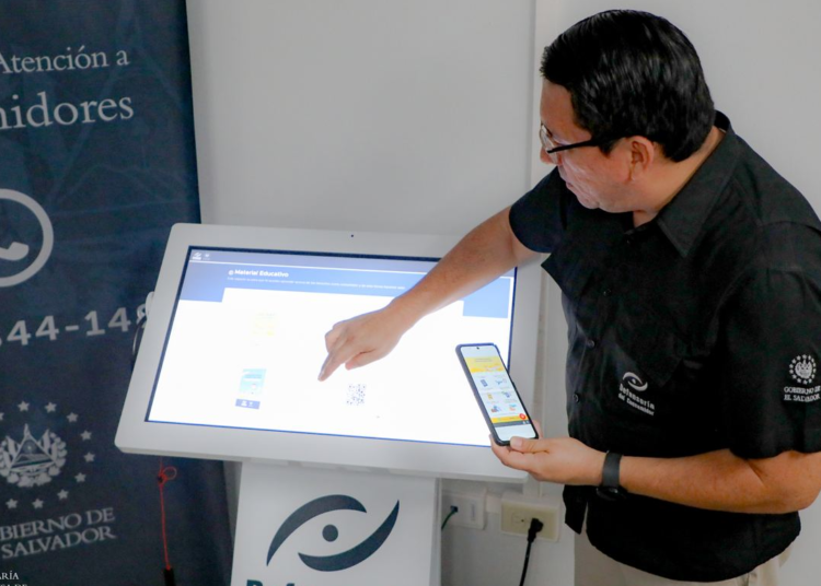 Inauguran quinto kiosco digital para acercar servicios de la Defensoría a los habitantes de Morazán