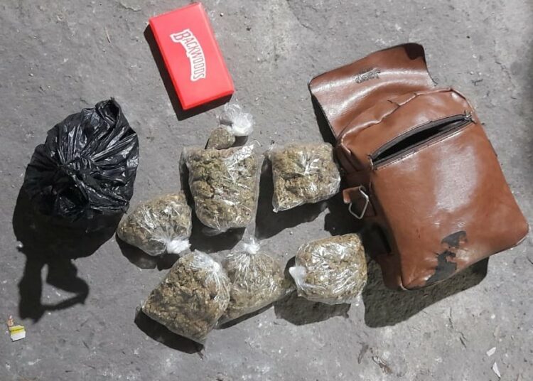 Militares encuentran droga en una casa abandonada en Comunidad Tutunichapa