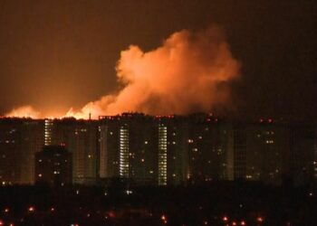 La capital de Ucrania enfrenta nuevo ataque aéreo