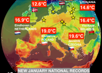 Altas temperaturas en toda Europa baten récords