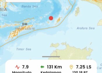 Sismo de magnitud 7,6 se siente en Indonesia y Australia, descartan tsunami