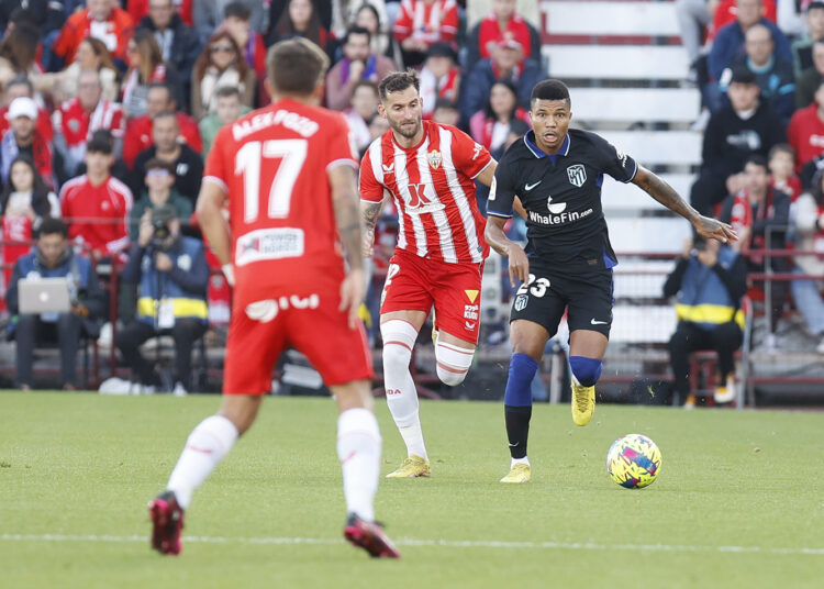 El Atlético de Madrid se estrella con el Almería