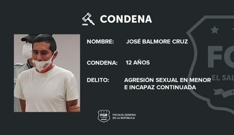 Sujeto es condenado a 12 años de cárcel por agresión sexual a una niña en La Libertad