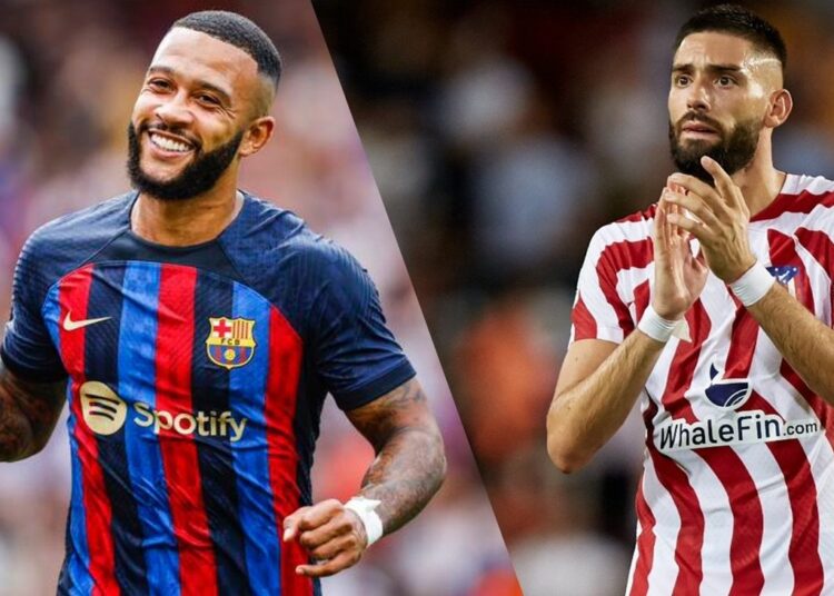 El Barcelona y Atlético de Madrid siguen trabajando en el intercambio entre Memphis Depay y Yannick Casrrasco