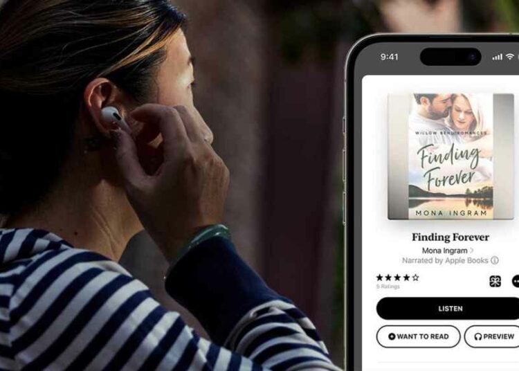 Apple venderá audiolibros narrados por inteligencia artificial