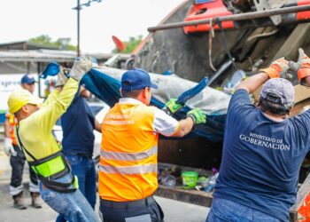 Autoridades continúan recolección de basura en Soyapango por noveno día consecutivo