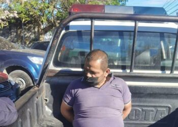 En cuestión de minutos, PNC captura a sujeto captado en video hurtando piezas de vehículos en la Zacamil