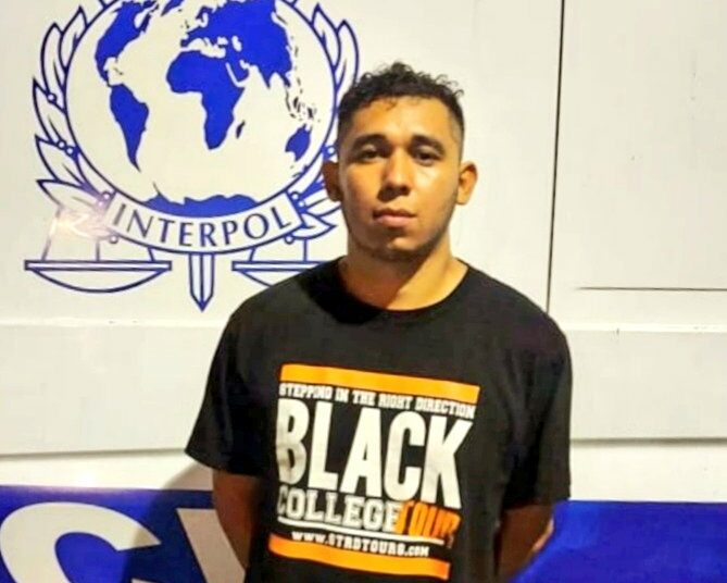 INTERPOL y PNC capturaron a alias “Loco” mientras intentaba huir en un vuelo a España