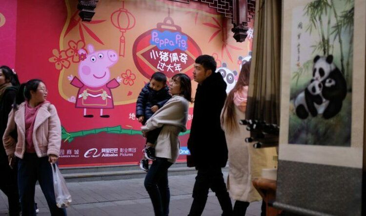 La población de China se redujo por primera vez en más de 60 años