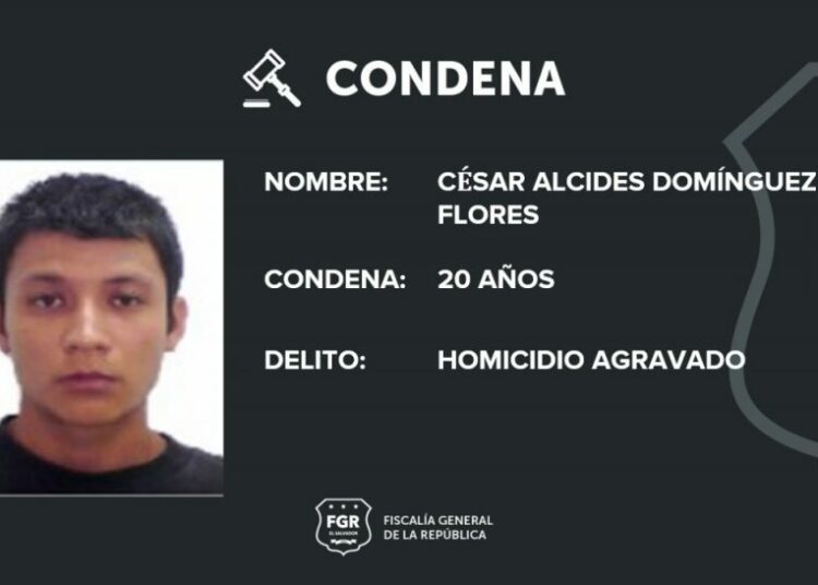 Prisión para pandillero por homicidio en San Vicente