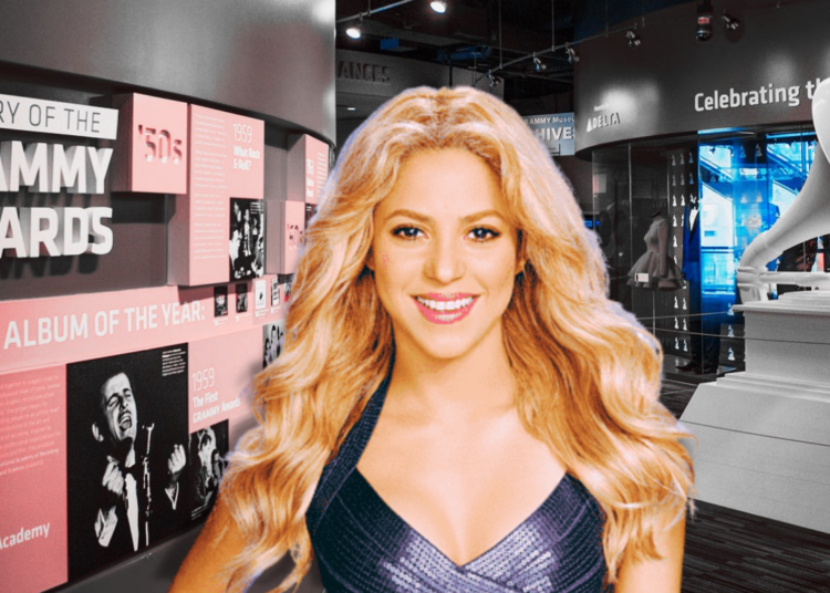 Shakira tendrá una exposición en el Museo de los Grammy