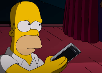 Los Simpson predijeron el momento en el que Bad Bunny lanza el celular de una fan y el video es viral