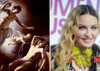 Madonna habría comprado una pintura perdida de una ciudad francesa en la Primera Guerra Mundial
