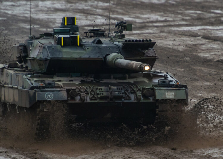 Alemania enviará tanques Leopard a Ucrania