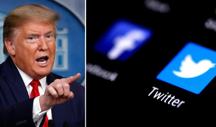 NBC: Trump planea volver a Twitter y Facebook