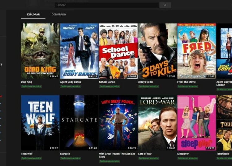 YouTube tendría canales de televisión y películas