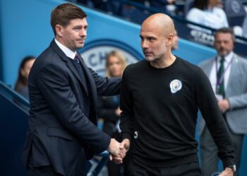 Pep Guardiola le pidió perdón públicamente a Steven Gerrard por su “estúpido comentario”