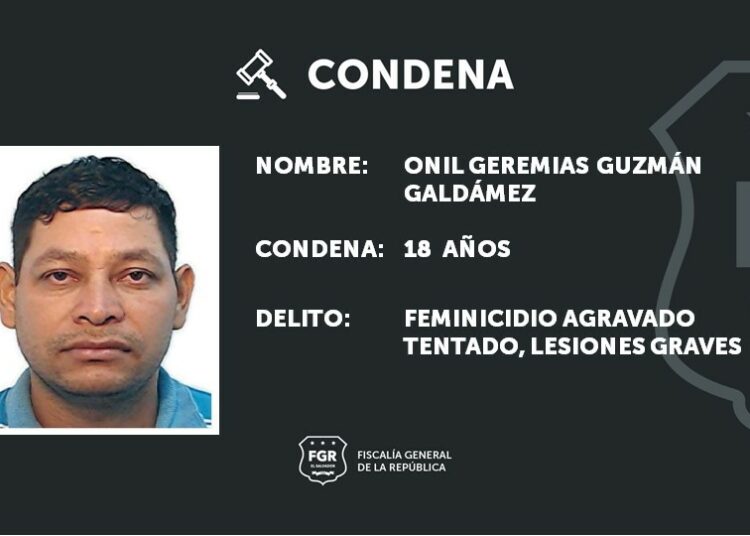 Prisión para sujeto que acuchilló a su esposa en Sonsonate