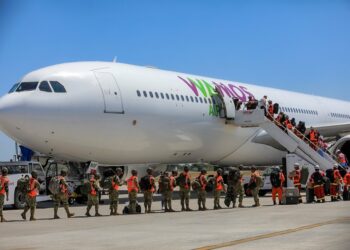 GALERÍA: El Salvador envía un contingente humanitario a Turquía para realizar labores de rescate tras terremotos