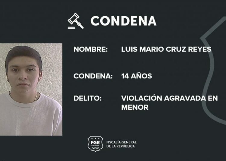 Pandillero es condenado por violación de adolescente