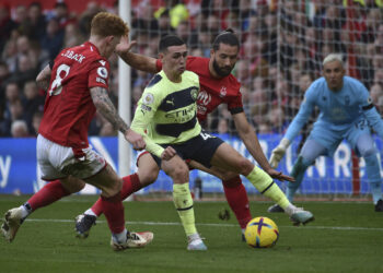 Nottingham Forest y Manchester City empatan a uno en el City Ground