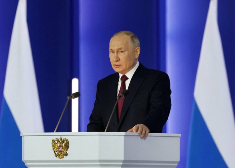 Putin acusó en su discurso a la nación que Occidente quiere «acabar con Rusia de una vez por todas»