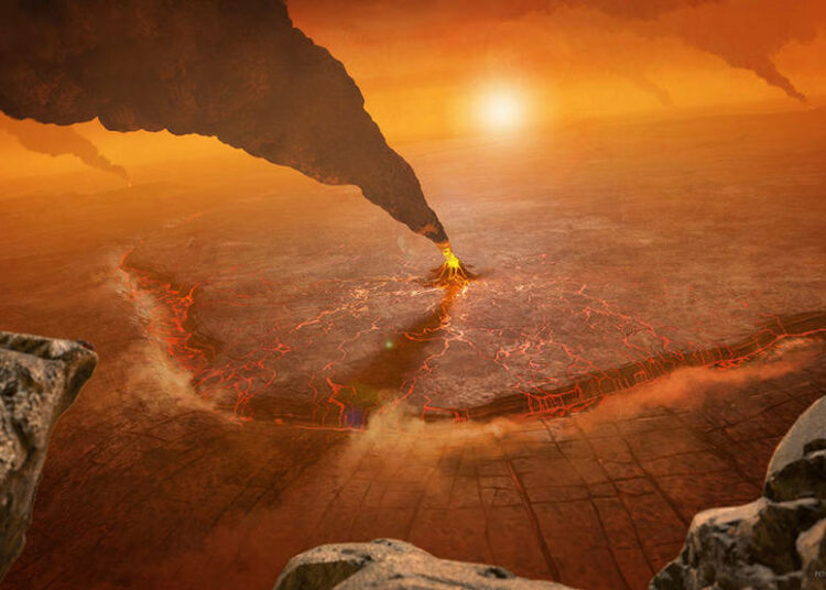 La capa exterior de la superficie de Venus se está reactivando a causa de su actividad geológica