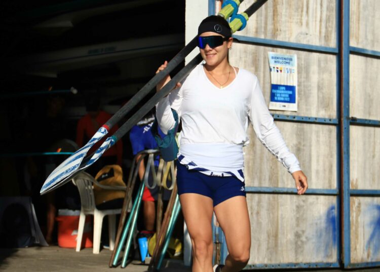 Adriana Escobar afina en Chile para el clasificatorio panamericano y los Juegos San Salvador 2023